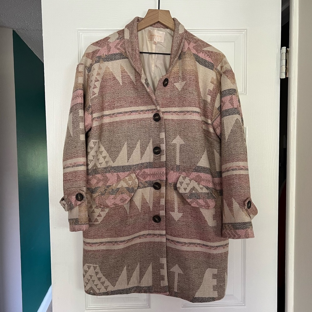Southwest style, Woven Trench Coat